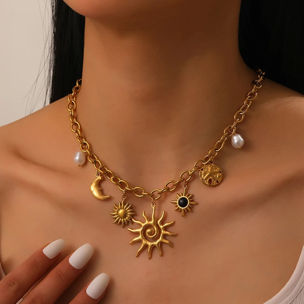 Toque Dorado Collar